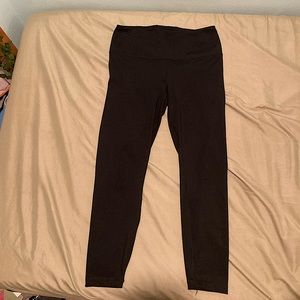 Yogalicious lux black leggings, size large.